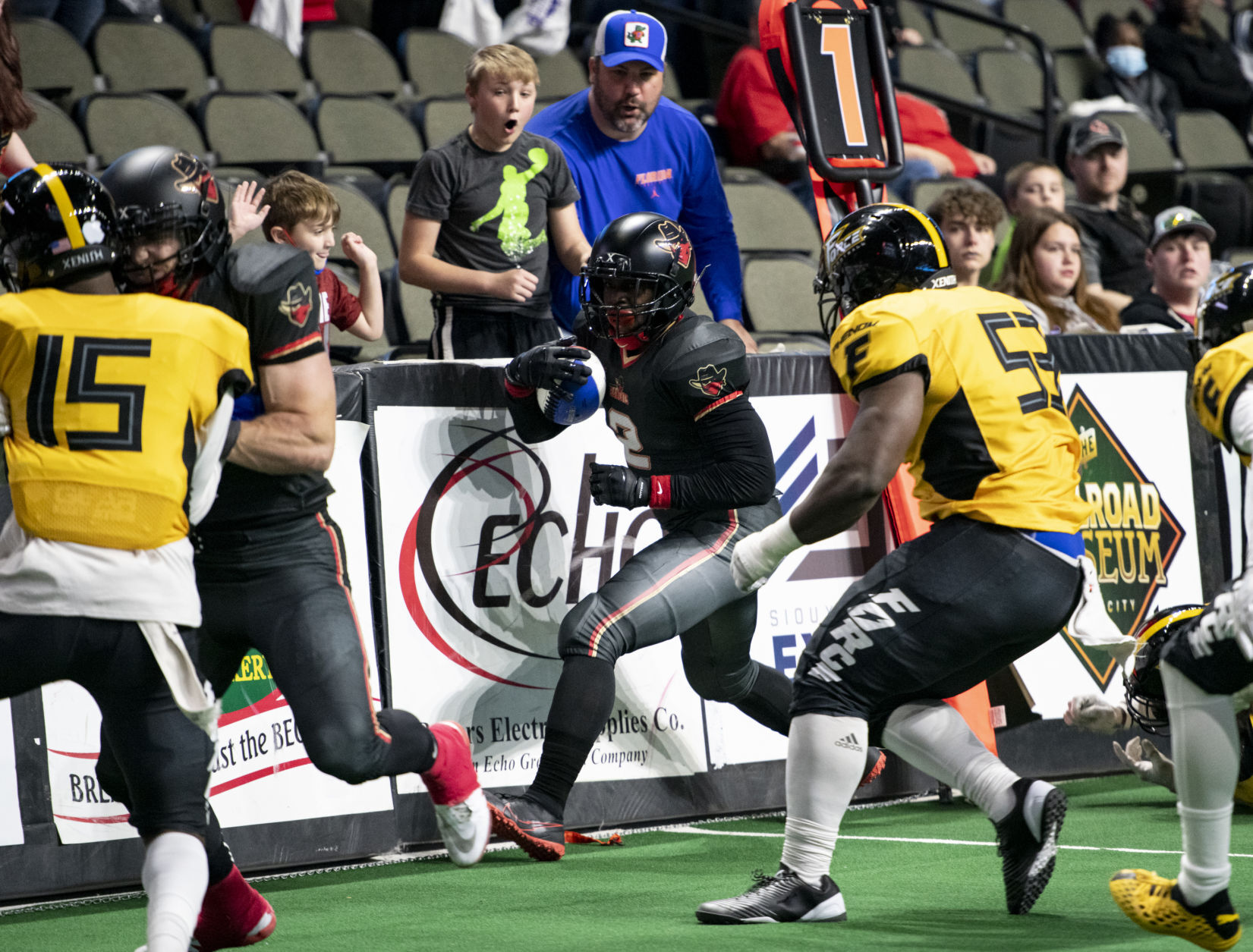 Bandits vs Force football